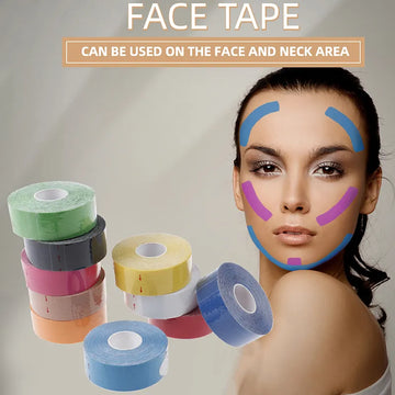 Face & Neck Lifting Kinesiology Tape - Revitalize Your Skin!